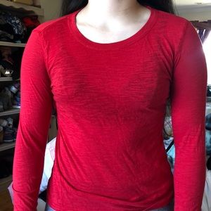 Red Long Sleeve T-shirt